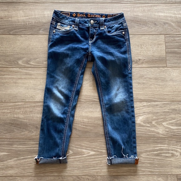 Rock Revival Ankle Jeans - Picture 2 of 5